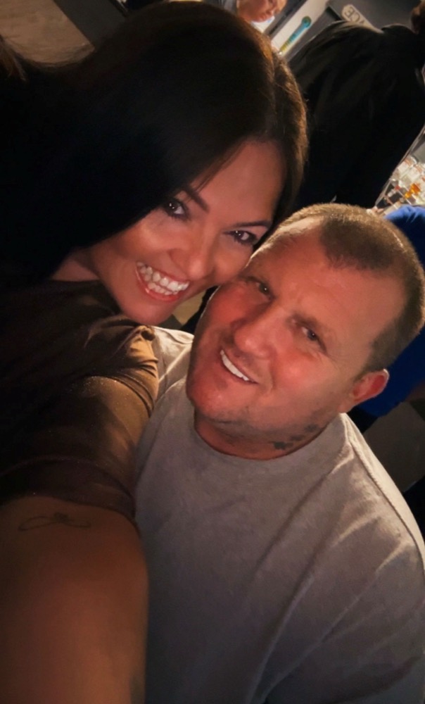Donna & Jamie on the day they found out